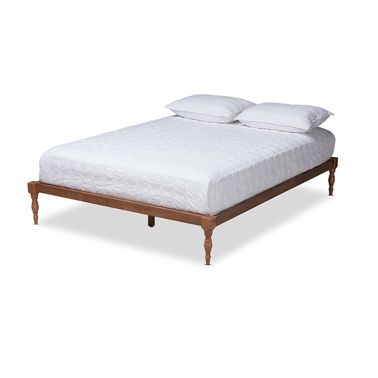 Alcott Hill Glenni Solid Wood Slat Bed Reviews Wayfair